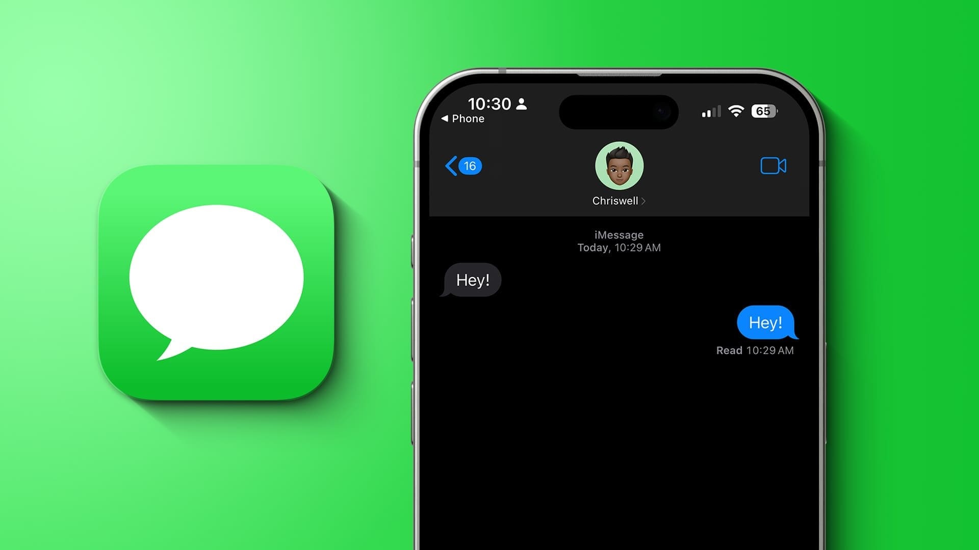 3_Ways_to_Text_Message_Yourself_on_iMessage كيفية إيقاف حفظ الصور من الرسائل إلى ألبوم كاميرا iPhone