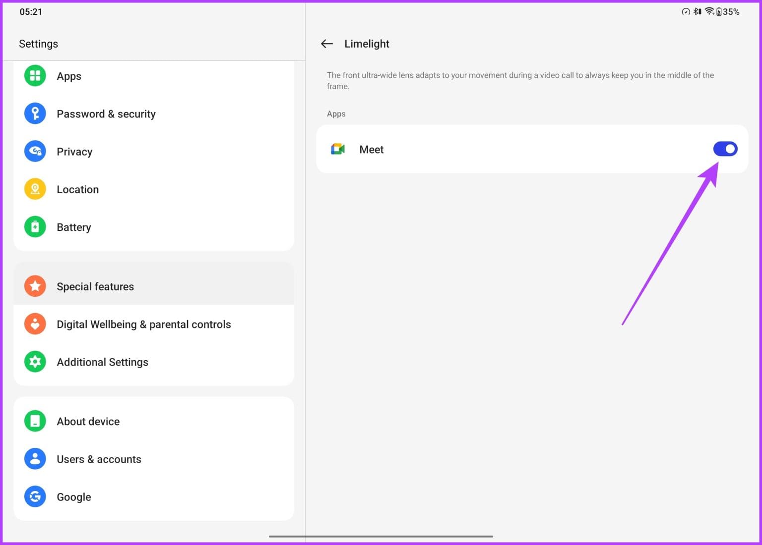 5.-Enhance-your-Video-Calls-Image-2-1536x1100-1 11 من أفضل النصائح والحيل لـ OnePlus Pad التي يجب أن تعرفها