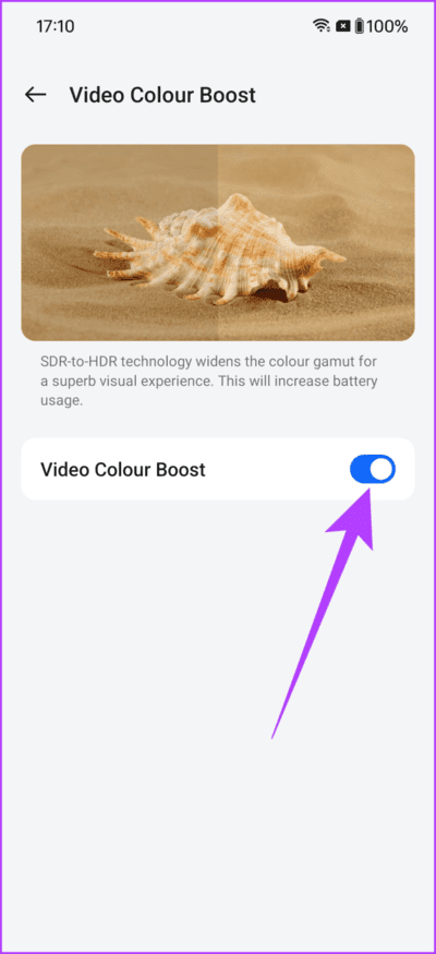 5.2-Video-Color-Boost-702x1536-1 أفضل 12 نصيحة وحيل وإعدادات لـ OnePlus 12 يجب أن تعرفها