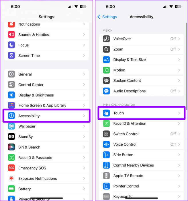Accessibility-Settings-iPhone-8 ما هو ChatGPT Voice وكيفية استخدامه على هاتفك المحمول