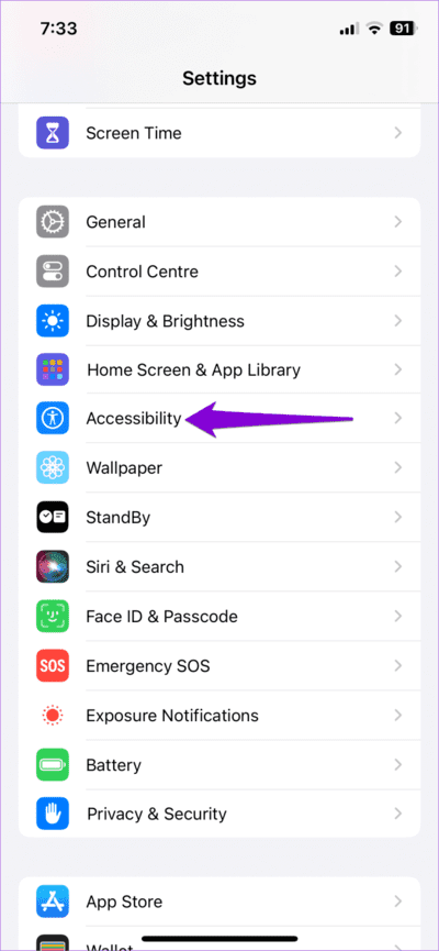 Accessibility-on-iPhone-1-710x1536-1 أفضل 10 إصلاحات لاستمرار فقد اتصال المكالمات على جهاز iPhone