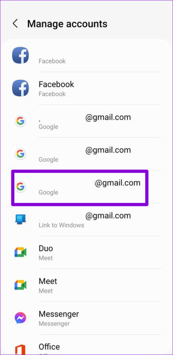Accounts-on-Android-3-500x1024-1 أفضل 9 إصلاحات لخطأ عدم وجود اتصال في Google Drive على Android وiPhone