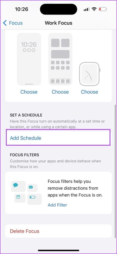 Add-a-Schedule كيفية إيقاف تشغيل الإشعارات للتطبيقات على iPhone