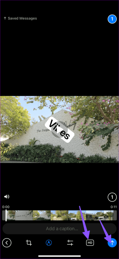 Add-text-to-videos-on-iPhone-19-709x1536-1 أفضل 4 طرق لإضافة نص إلى مقاطع الفيديو على iPhone