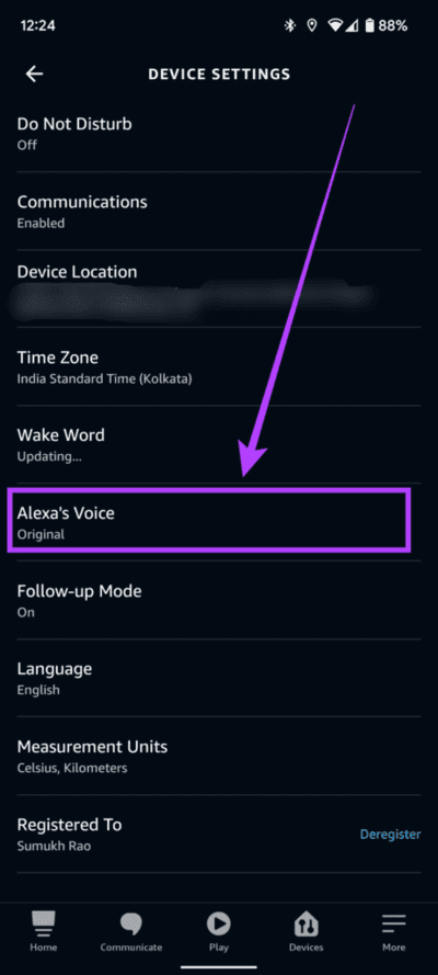Alexa-name-change-13-461x1024-1 كيفية تغيير اسم Alexa وصوتها على مكبر الصوت