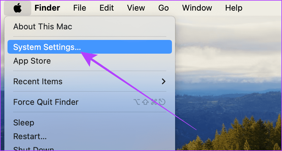 Apple-Menu-Mac كيفية ترك المشاركة العائلية على iPhone وiPad وMac