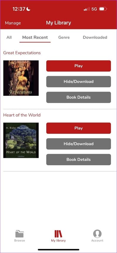Audiobooks-Now2 أفضل 4 تطبيقات الكتب الصوتية المجانية للـ iPhone و Android
