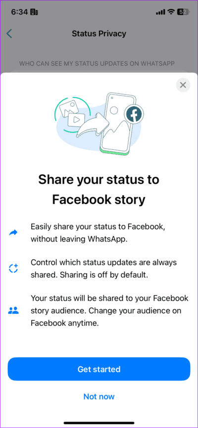 كيفية مشاركة التلقائية لحالة WhatsApp كقصة على Facebook - %categories