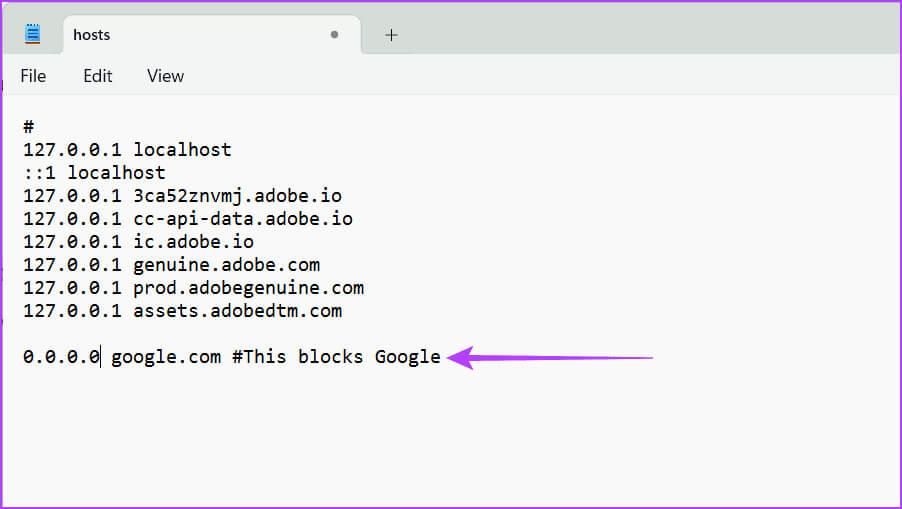 Blocking-Websites كيفية تحديد موقع ملف المضيفين وتحريره على Windows
