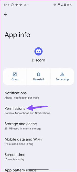 Bluetooth-Headphones-Not-Working-with-Discord-Mobile-6-461x1024-1 أفضل 9 إصلاحات لعدم عمل Bluetooth مع Discord على Android وiPhone