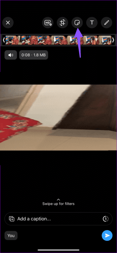 Blur-Part-of-a-Video-or-Screen-Recording-on-iPhone-15-710x1536-1 كيفية عمل ضبابية وطمس مقطع فيديو أو تسجيل الشاشة على iPhone