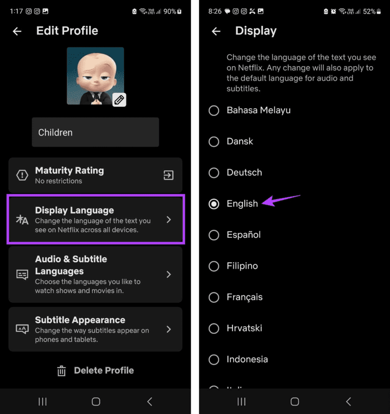 Change-Netflix-display-language كيفية تغيير لغة Netflix على أي جهاز