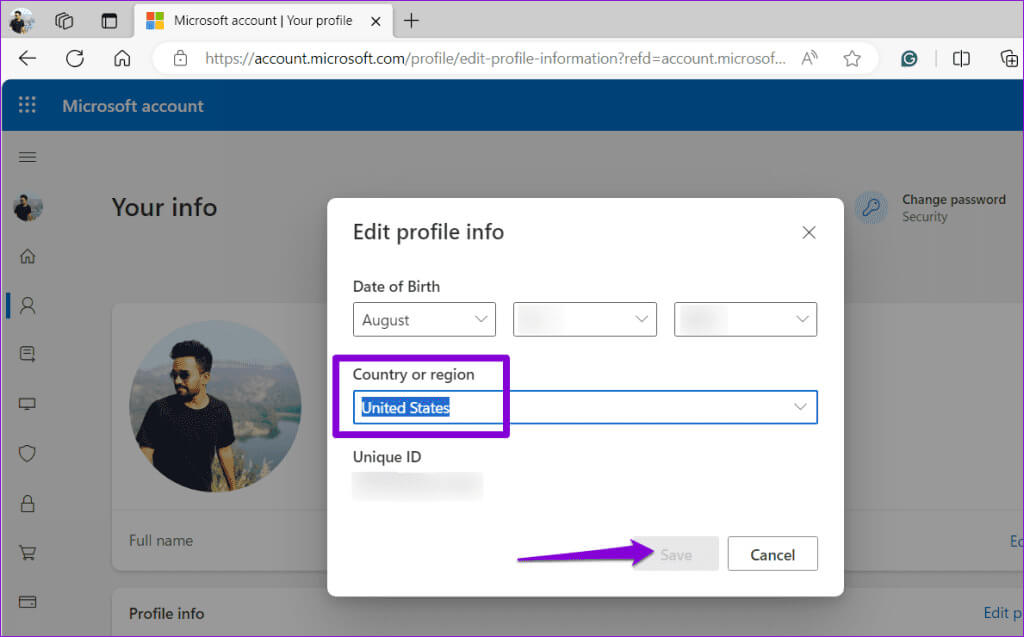 Change-Region-on-Microsoft-Account-Online-1024x637-1 أفضل 4 طرق لإصلاح الأحرف الصينية على شاشة قفل Windows