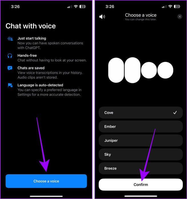 ChatGPT-Voice-Welcome-Screen ما هو ChatGPT Voice وكيفية استخدامه على هاتفك المحمول