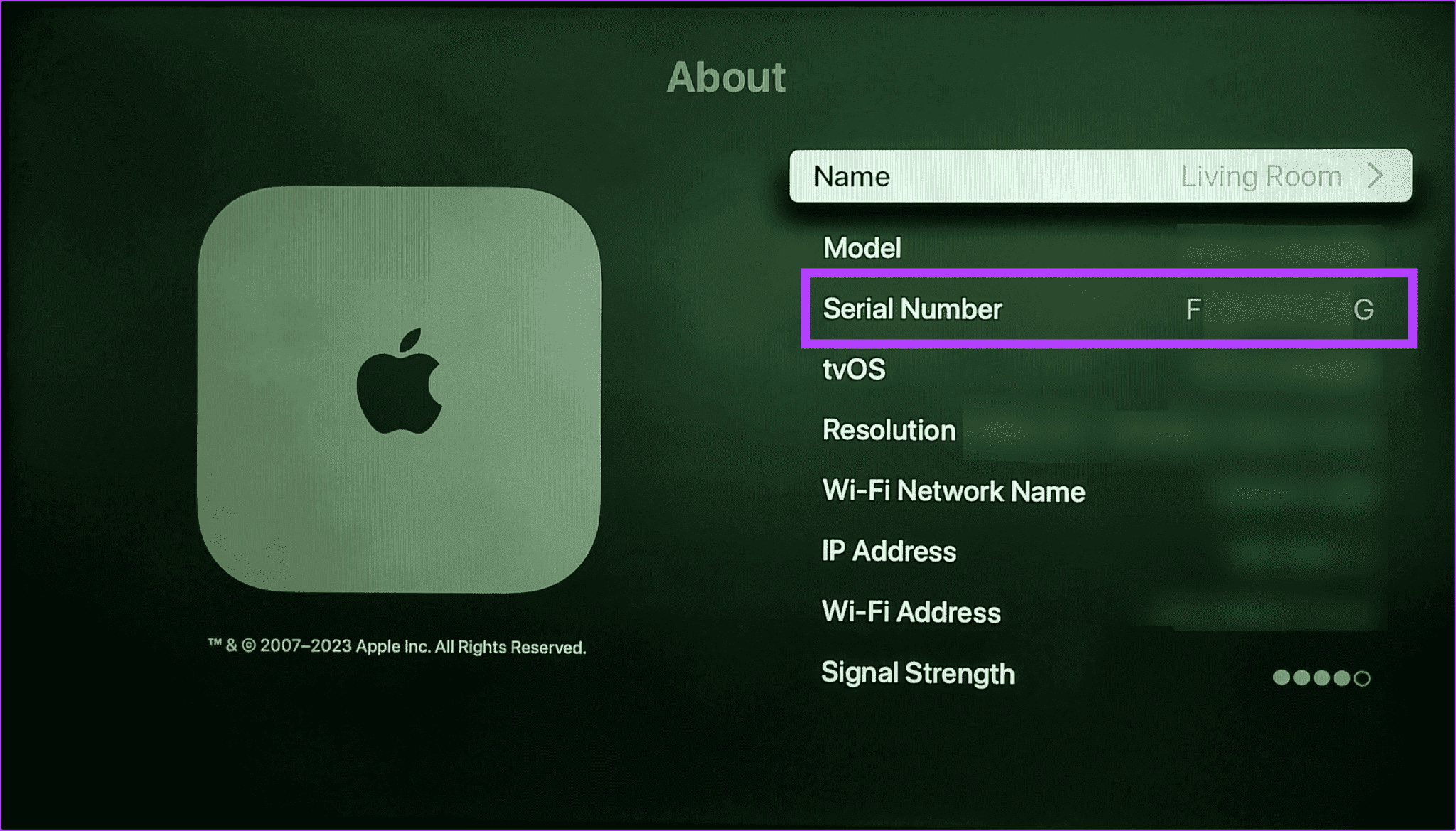 7 طرق للعثور على الرقم التسلسلي لـ Apple TV - %categories