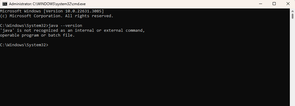 Check-Java-version كيفية إصلاح خطأ "تعذر تحديد موقع Java Runtime".