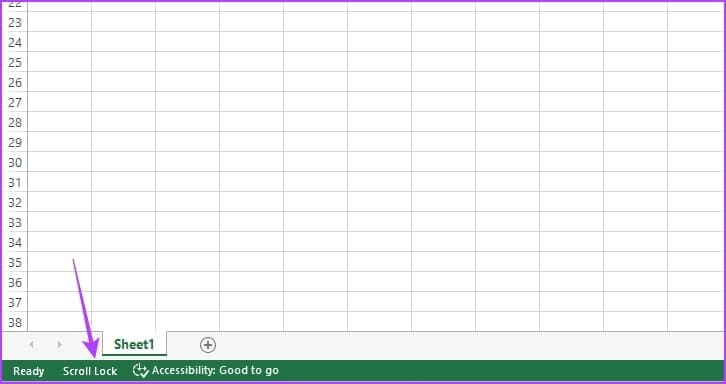 Check-Scroll-Lock كيفية إيقاف تشغيل قفل التمرير في Excel على Windows وMac