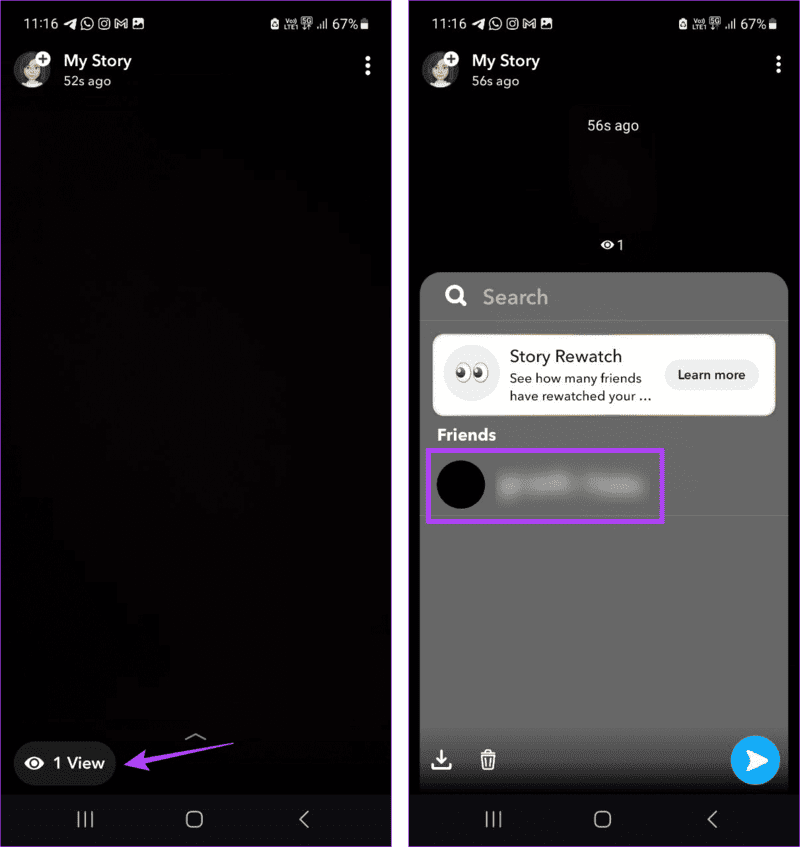 Check-Story-views هل يمكنك معرفة آخر مرة كان فيها شخص ما نشطًا على Snapchat؟