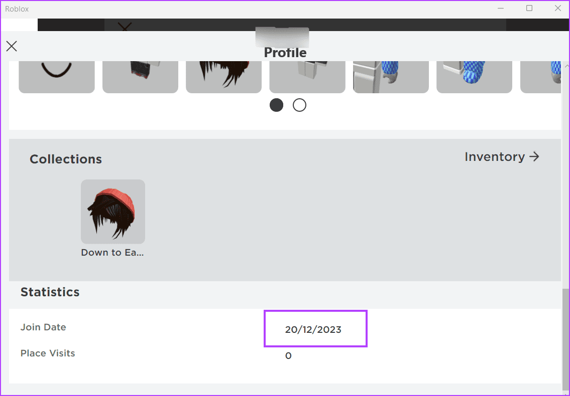 Check-Your-Account-Age-2 أفضل 9 طرق لإصلاح "رمز خطأ Roblox 524" في Windows 11