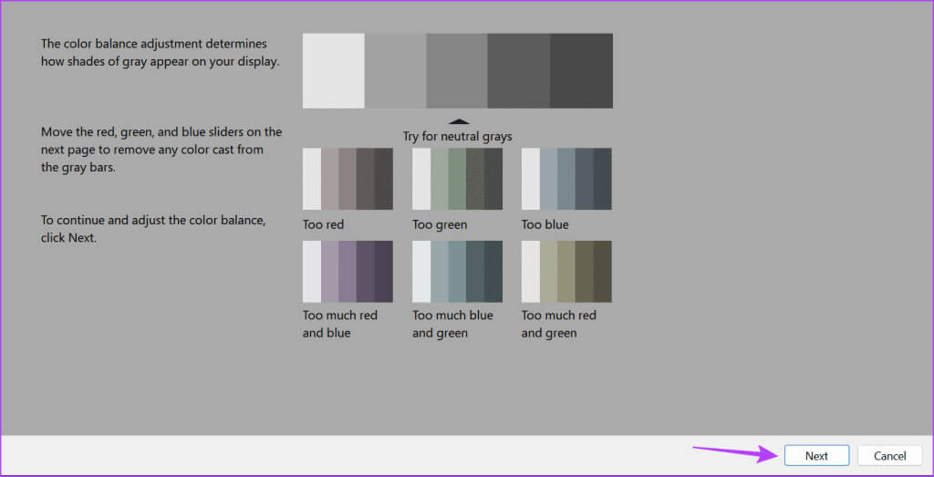 Check-device-color-10-1024x523-1 9 طرق لإصلاح مشكلة اللون الأصفر على Windows 11