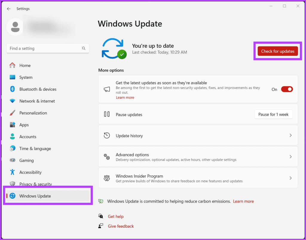 Check-for-Windows-Updates-10-1024x801-1 10 طرق لإصلاح أخطاء msxml4.dll غير الموجودة أو المفقودة على Windows