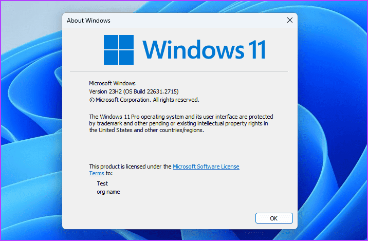 Check-the-Build-Version-of-Your-Windows-PC-2 أفضل 7 طرق لإصلاح مشكلة فقدان Copilot في Windows 11