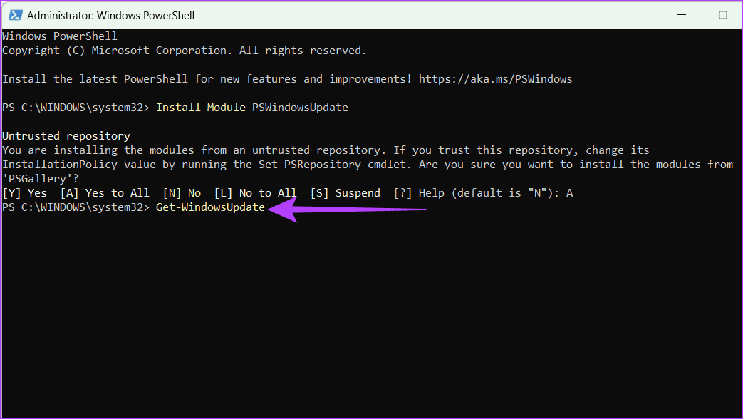 Check-the-Windows-Updates 8 طرق لإصلاح خطأ التثبيت 0x80070103 على Windows 11