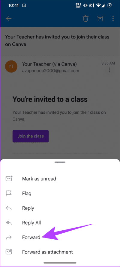 Choose-Forward كيفية إعادة توجيه البريد الإلكتروني إلى هاتفك كنص باستخدام Gmail وOutlook