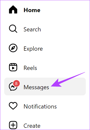 Choose-Messages كيفية إلغاء إرسال أو حذف الرسائل على Instagram