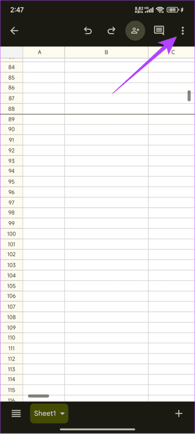 كيفية الحصول على الوضع المظلم في Google Sheets (الكمبيوتر الشخصي والجوال) - %categories