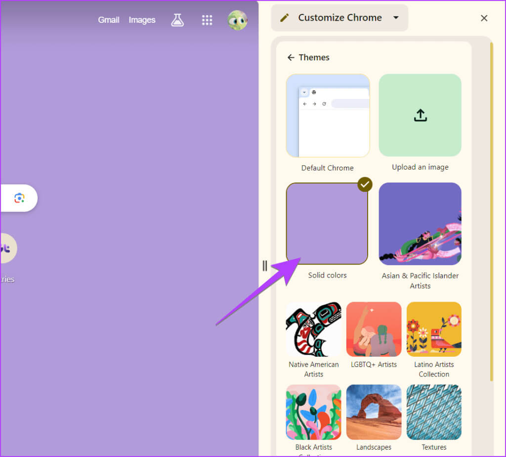 Chrome-New-tab-page-Solid-color-1024x924-1 10 نصائح لتخصيص صفحة Chrome الرئيسية أو صفحة علامة تبويب جديدة