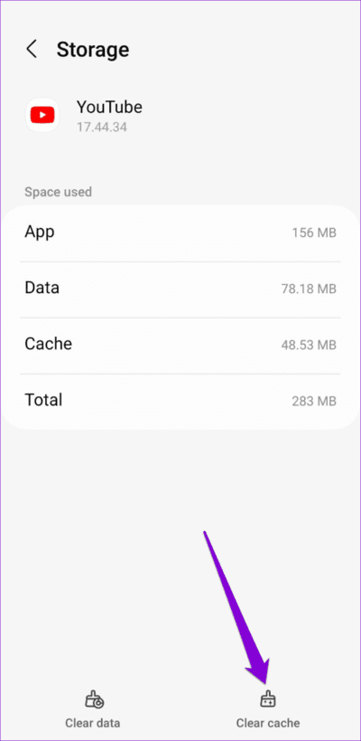 Clear-YouTube-Cache-5-750x1536-1 أفضل 10 إصلاحات لعدم إمكانية نشر التعليقات على مقاطع الفيديو على YouTube