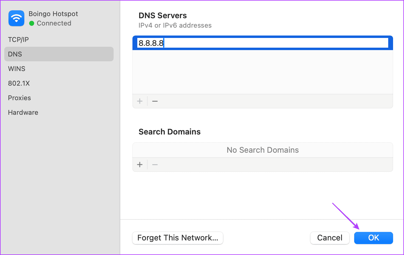 Click-on-OK.jph_-1 كيفية التبديل إلى Google DNS على Windows وMac