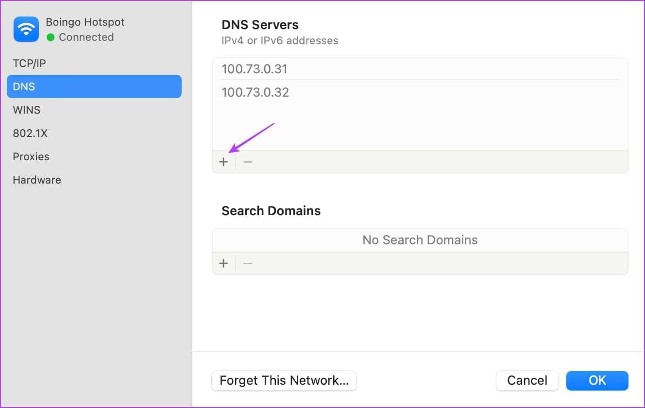 Click-on-Plus-3 كيفية التبديل إلى Google DNS على Windows وMac