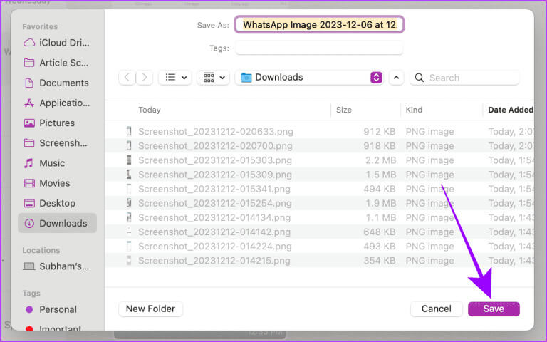 Confirm-Saving-of-Media-on-Computer-768x480-1 كيفية حفظ صور/فيديوهات WhatsApp في المعرض على iPhone وAndroid وWeb