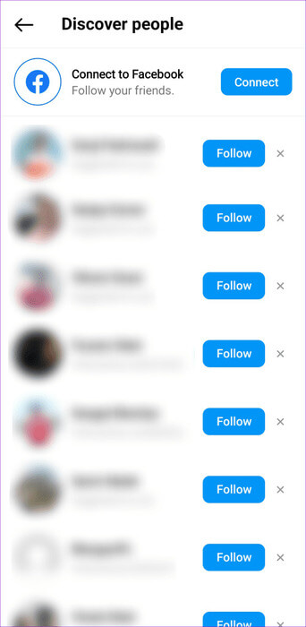 Contact-Suggestions-on-Instagram-500x1024-1 أفضل 6 إصلاحات لعدم ظهور جهات اتصال الهاتف في Instagram