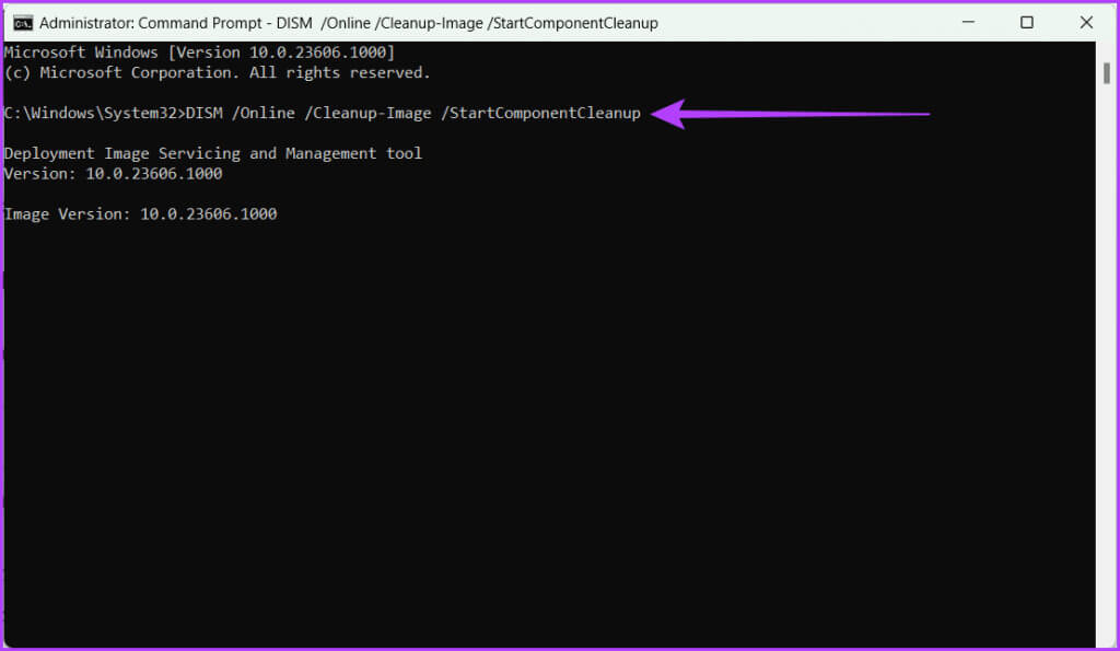 DISM-Faster-scan-1024x595-1 10 طرق لإصلاح أخطاء msxml4.dll غير الموجودة أو المفقودة على Windows