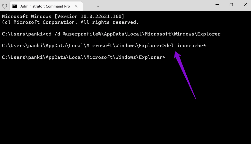 Delete-Icon-Cache-on-Windows-1 ما هي علامات الاختيار الخضراء على أيقونات سطح المكتب وكيفية إزالتها