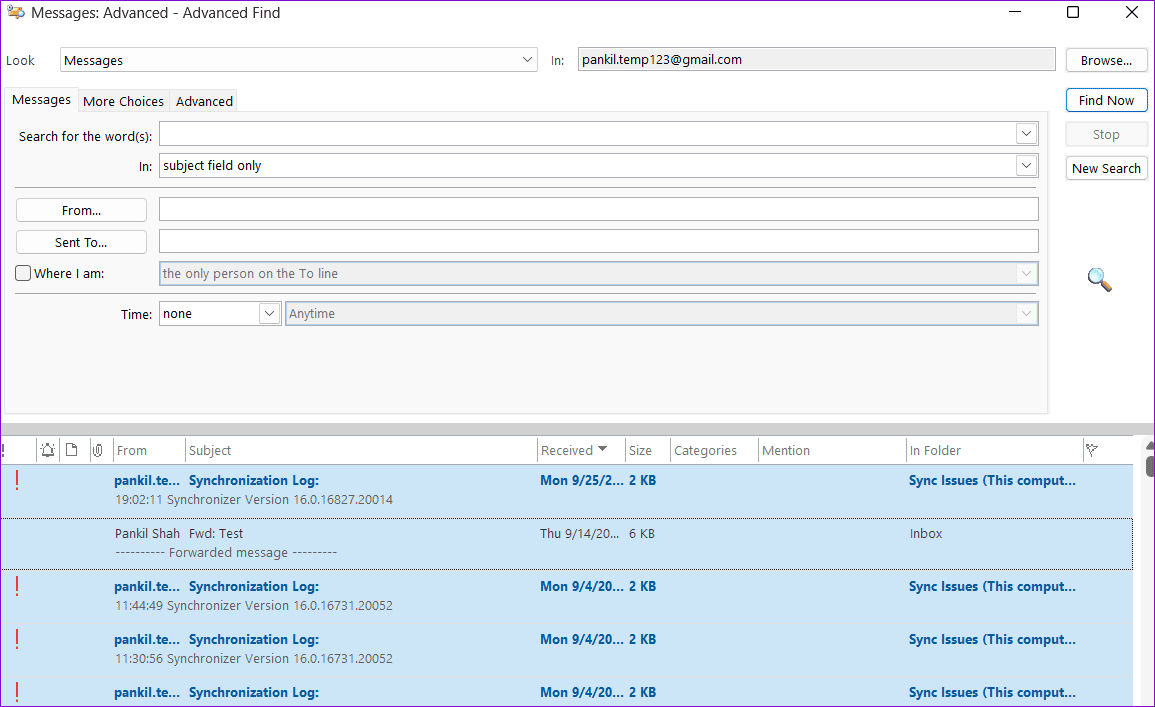 ماذا تفعل إذا كان صندوق بريدك Outlook ممتلئًا - %categories