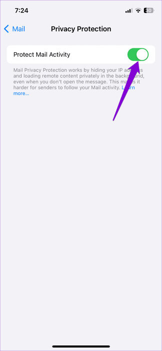 Disable-Mail-Privacy-Protection-on-iPhone-474x1024-1 أفضل 6 إصلاحات لعدم تحميل الصور في تطبيق Mail على iPhone
