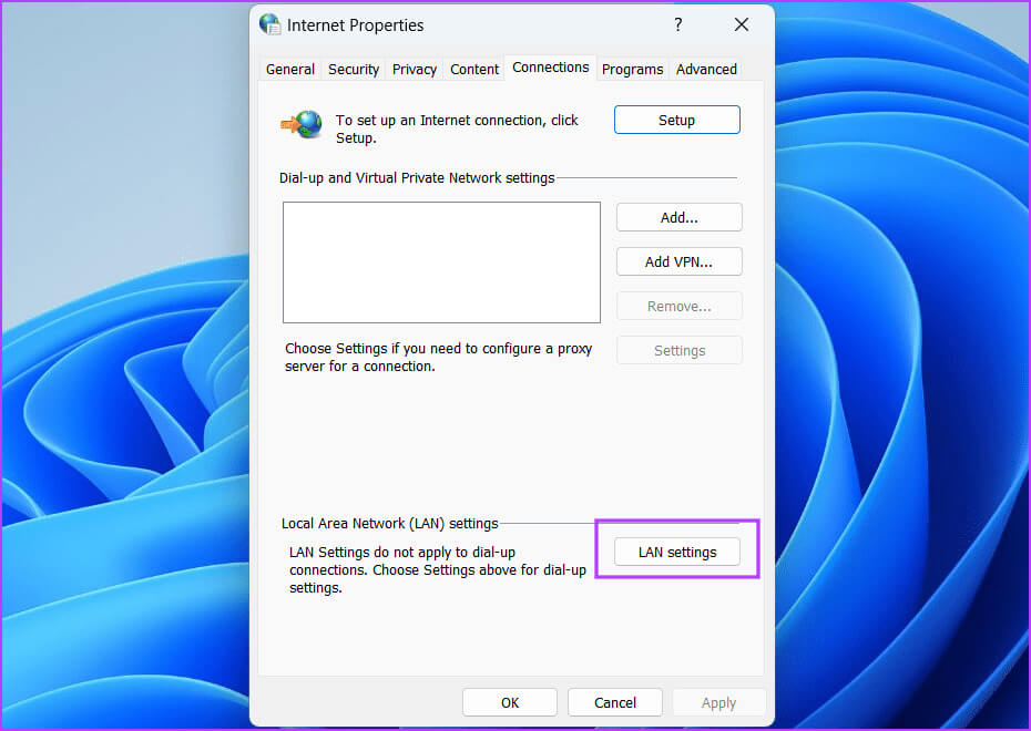 Disable-Proxy-in-Internet-Settings-2 أفضل 9 إصلاحات لخطأ "هناك خطأ ما في الخادم الوكيل" في Chrome