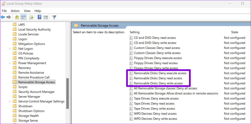 Disable-USB-Ports-via-Group-Policy-on-Windows-1024x506-1 أفضل 4 طرق لتعطيل منافذ USB على Windows