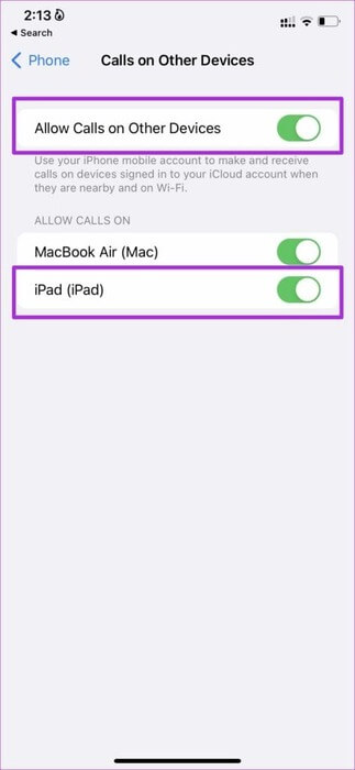 Disable-calls-from-other-devices 9 طرق لمنع ظهور سجل المكالمات على جهاز iPhone آخر
