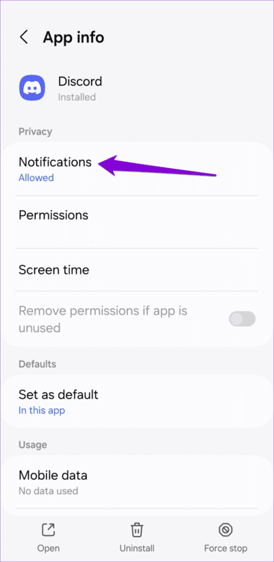 Discord-Notification-Settings-on-Android-750x1536-1 أفضل 5 إصلاحات لعدم اختفاء إشعارات الرسائل المباشرة على Discord