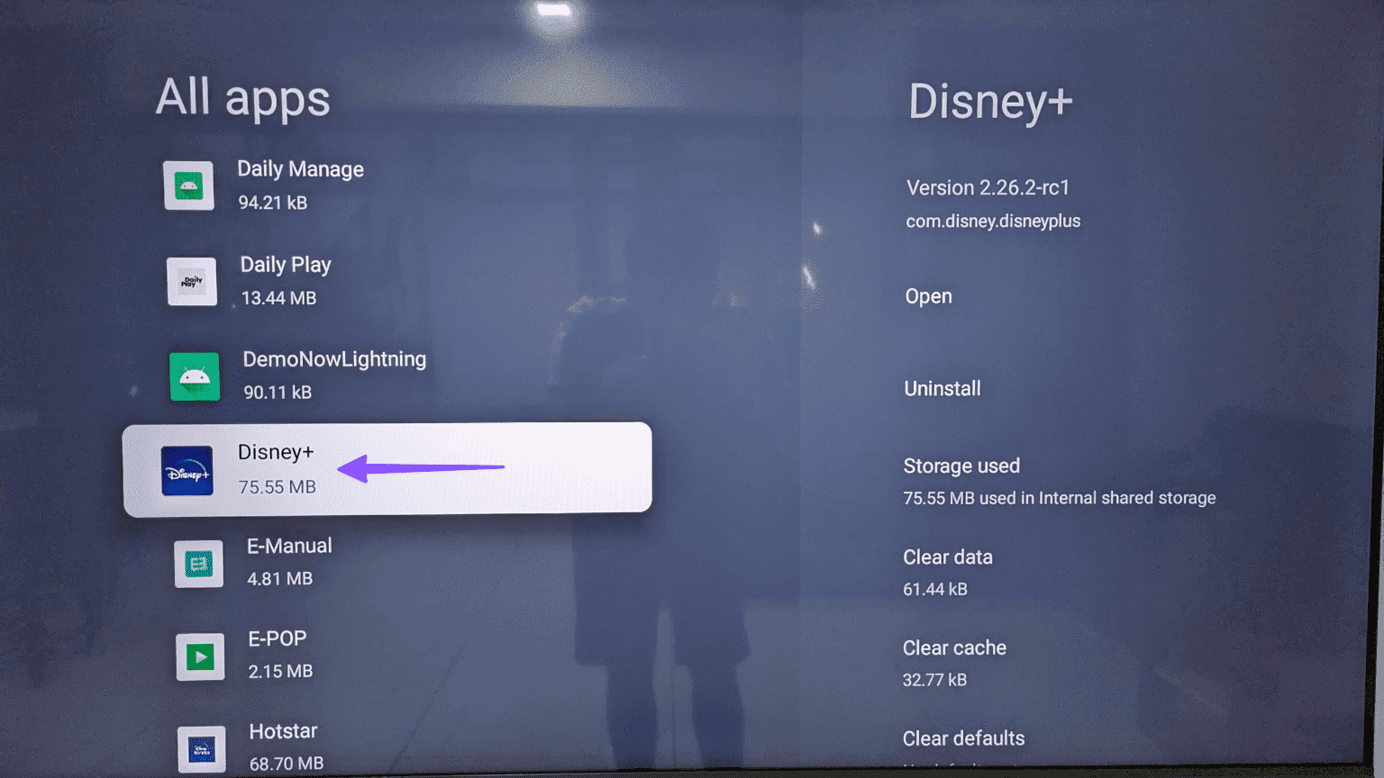 Disney-Plus-not-working-on-Google-TV-1-1536x864-1 أفضل 10 طرق لإصلاح مشكلة عدم عمل Disney+ على Google TV