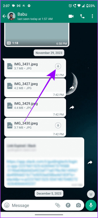 Download-WhatsApp-Media-Sent-as-Documents-to-Gallery-on-Android-463x1024-2 كيفية حفظ صور/فيديوهات WhatsApp في المعرض على iPhone وAndroid وWeb