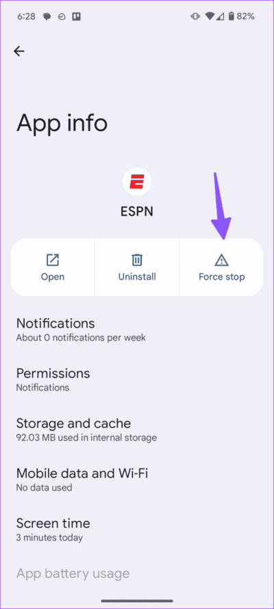 ESPN-App-not-Working-5-691x1536-1 أفضل 9 طرق لإصلاح عدم عمل ESPN على Android وiPhone