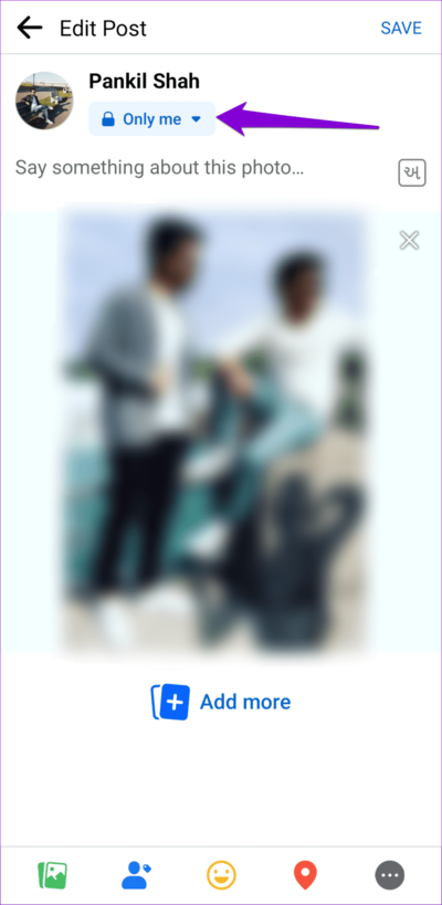 Edit-Facebook-Post-Visibility-750x1536-1 أفضل 7 إصلاحات لخطأ المرفق غير متاح في Facebook Messenger
