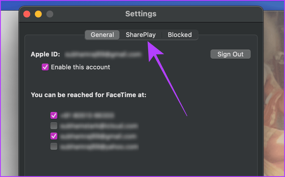 FaceTime-Settings-Mac كيفية مشاركة شاشتك في FaceTime على iPhone وiPad وMac