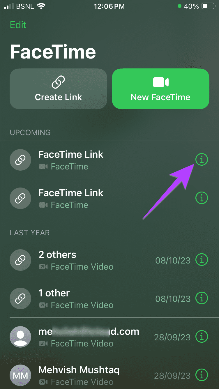 Facetime-iPhone-link-info كيفية إرسال رابط FaceTime إلى Android وWindows